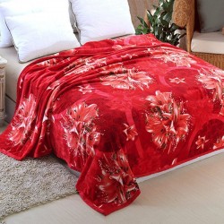 Flannel Single Blanket Super Soft Assorted Colours And Assorted Design's 160X200Cm, G033